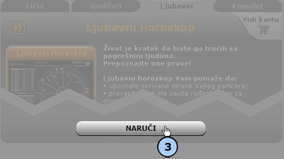 soping karta - ljubavni horoskop